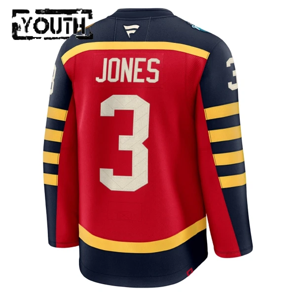 Fanatics Florida Panthers Seth Jones 25/26 Premium Winter Classic Trikot - Kinder (Rot)