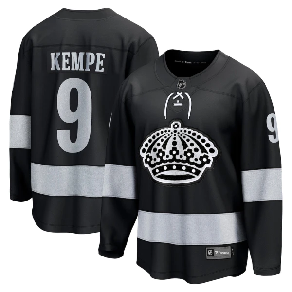 Fanatics Los Angeles Kings Adrian Kempe 25/26 Alternate Premium Trikot - Herren (Schwarz)