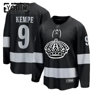 Fanatics Los Angeles Kings Adrian Kempe 25/26 Alternate Premium Trikot - Kinder (Schwarz)
