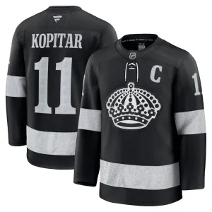 Fanatics Los Angeles Kings Anze Kopitar 25/26 Alternate Premium Trikot - Herren (Schwarz)