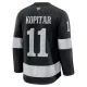 Fanatics Los Angeles Kings Anze Kopitar 25/26 Alternate Premium Trikot - Herren (Schwarz)