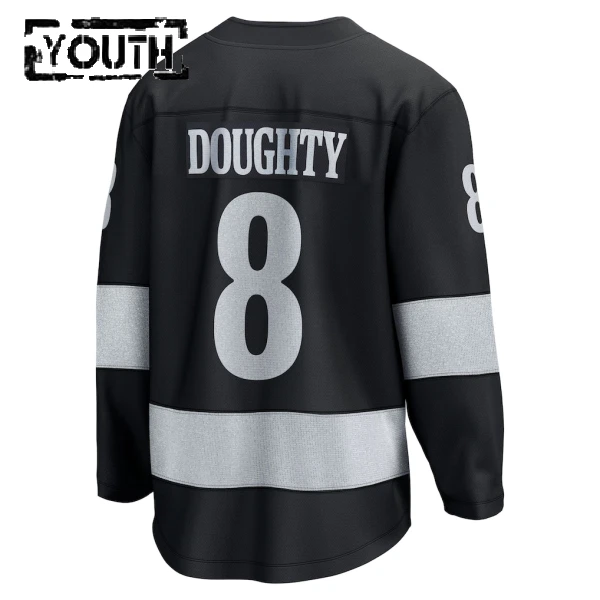 Fanatics Los Angeles Kings Drew Doughty 25/26 Alternate Premium Trikot - Kinder (Schwarz)