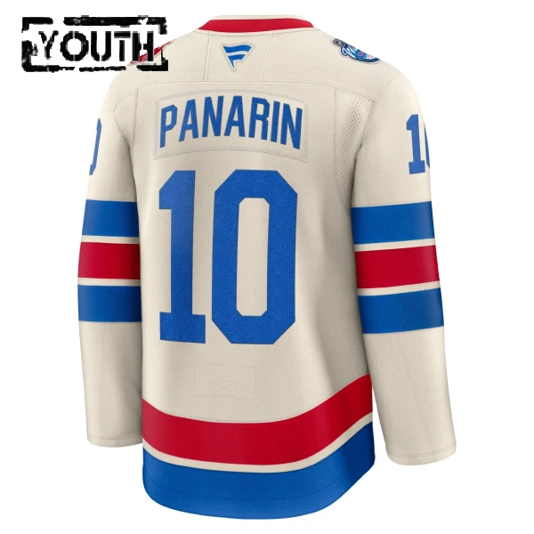 Fanatics New York Rangers Artemi Panarin 25/26 Premium Winter Classic Trikot - Kinder (Weiss)