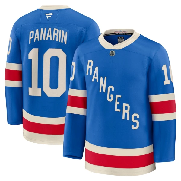 Fanatics New York Rangers Centennial Artemi Panarin 25/26 Premium Trikot - Herren (Blau)