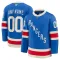 Fanatics New York Rangers Centennial Personalisiert 25/26 Premium Trikot - Herren (Blau)
