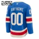 Fanatics New York Rangers Centennial Personalisiert 25/26 Premium Trikot - Kinder (Blau)