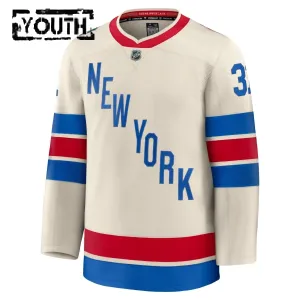 Fanatics New York Rangers Igor Shesterkin 25/26 Premium Winter Classic Trikot - Kinder (Weiss)