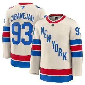 Fanatics New York Rangers Mika Zibanejad 25/26 Premium Winter Classic Trikot - Herren (Weiss)