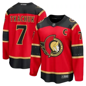Fanatics Ottawa Senators Brady Tkachuk 25/26 Alternate Premium Trikot - Herren (Rot)