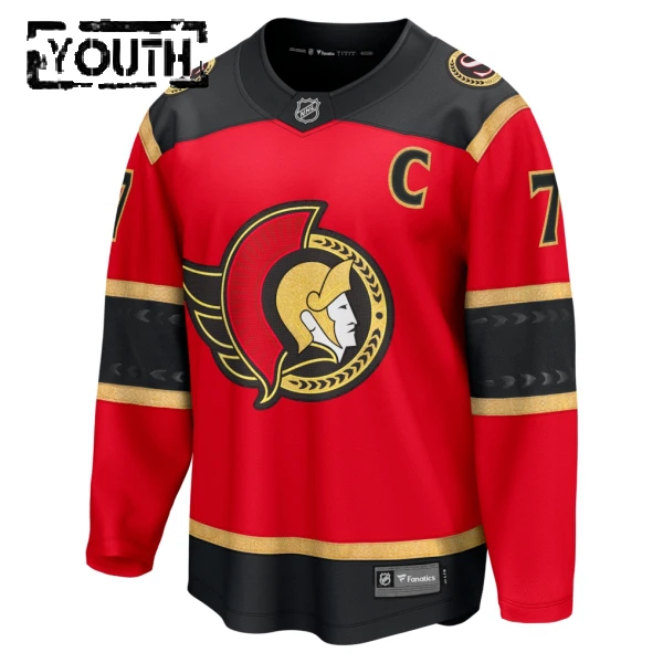 Fanatics Ottawa Senators Brady Tkachuk 25/26 Alternate Premium Trikot - Kinder (Rot)