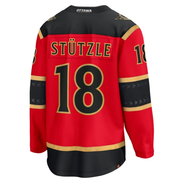Fanatics Ottawa Senators Tim Stutzle 25/26 Alternate Premium Trikot - Herren (Rot)