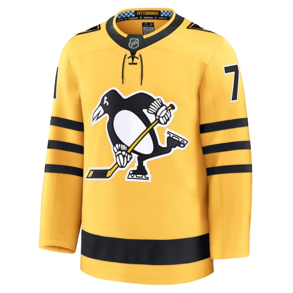Fanatics Pittsburgh Penguins Evgeni Malkin 25/26 Alternate Premium Trikot - Herren (Gold)