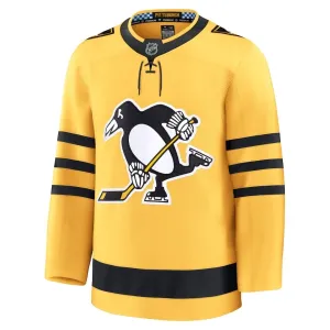 Fanatics Pittsburgh Penguins Personalisiert 25/26 Alternate Premium Trikot - Herren (Gold)