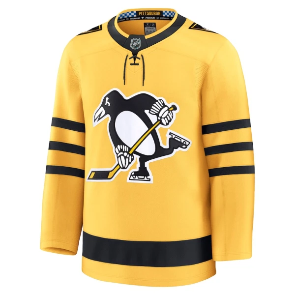 Fanatics Pittsburgh Penguins Personalisiert 25/26 Alternate Premium Trikot - Herren (Gold)