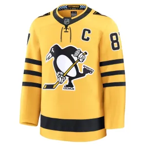 Fanatics Pittsburgh Penguins Sidney Crosby 25/26 Alternate Premium Trikot - Herren (Gold)