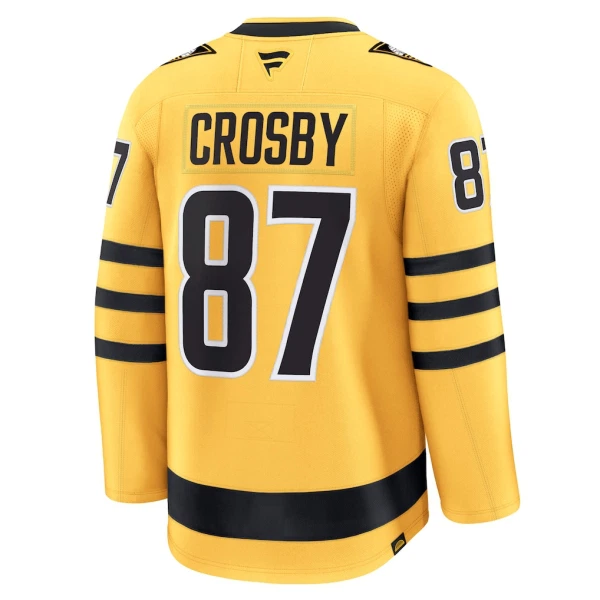 Fanatics Pittsburgh Penguins Sidney Crosby 25/26 Alternate Premium Trikot - Herren (Gold)