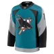 Fanatics San Jose Sharks Macklin Celebrini 25/26 Alternate Premium Trikot - Herren (Teal)