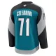 Fanatics San Jose Sharks Macklin Celebrini 25/26 Alternate Premium Trikot - Herren (Teal)