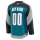 Fanatics San Jose Sharks Personalisiert 25/26 Alternate Premium Trikot - Herren (Teal)