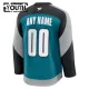 Fanatics San Jose Sharks Personalisiert 25/26 Alternate Premium Trikot - Kinder (Teal)