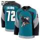 Fanatics San Jose Sharks William Eklund 25/26 Alternate Premium Trikot - Kinder (Teal)