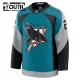 Fanatics San Jose Sharks William Eklund 25/26 Alternate Premium Trikot - Kinder (Teal)
