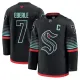 Fanatics Seattle Kraken Jordan Eberle 25/26 Alternate Premium Trikot - Herren (Schwarz)
