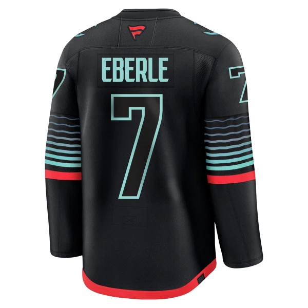 Fanatics Seattle Kraken Jordan Eberle 25/26 Alternate Premium Trikot - Herren (Schwarz)