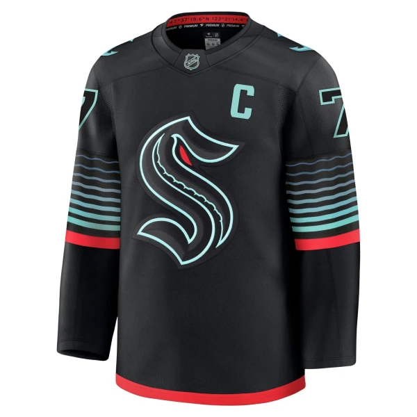 Fanatics Seattle Kraken Jordan Eberle 25/26 Alternate Premium Trikot - Herren (Schwarz)