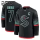 Fanatics Seattle Kraken Jordan Eberle 25/26 Alternate Premium Trikot - Kinder (Schwarz)