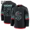 Fanatics Seattle Kraken Mason Marchment 25/26 Alternate Premium Trikot - Kinder (Schwarz)