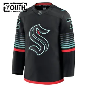 Fanatics Seattle Kraken Mason Marchment 25/26 Alternate Premium Trikot - Kinder (Schwarz)