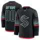 Fanatics Seattle Kraken Personalisiert 25/26 Alternate Premium Trikot - Herren (Schwarz)