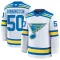 Fanatics St. Louis Blues Jordan Binnington 25/26 Away Premium Trikot - Herren (Weiss)