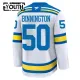Fanatics St. Louis Blues Jordan Binnington 25/26 Away Premium Trikot - Kinder (Weiss)