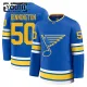 Fanatics St. Louis Blues Jordan Binnington 25/26 Home Premium Trikot - Kinder (Blau)
