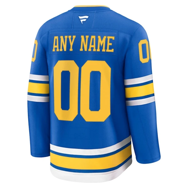 Fanatics St. Louis Blues Personalisiert 25/26 Home Premium Trikot - Herren (Blau)