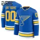 Fanatics St. Louis Blues Personalisiert 25/26 Home Premium Trikot - Kinder (Blau)