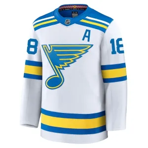 Fanatics St. Louis Blues Robert Thomas 25/26 Away Premium Trikot - Herren (Weiss)