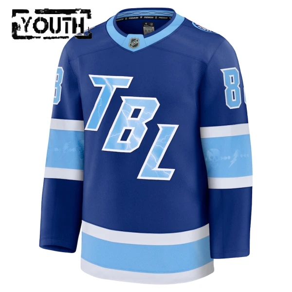 Fanatics Tampa Bay Lightning Andrei Vasilevskiy 25/26 Premium Stadium Series Trikot - Kinder (Blau)