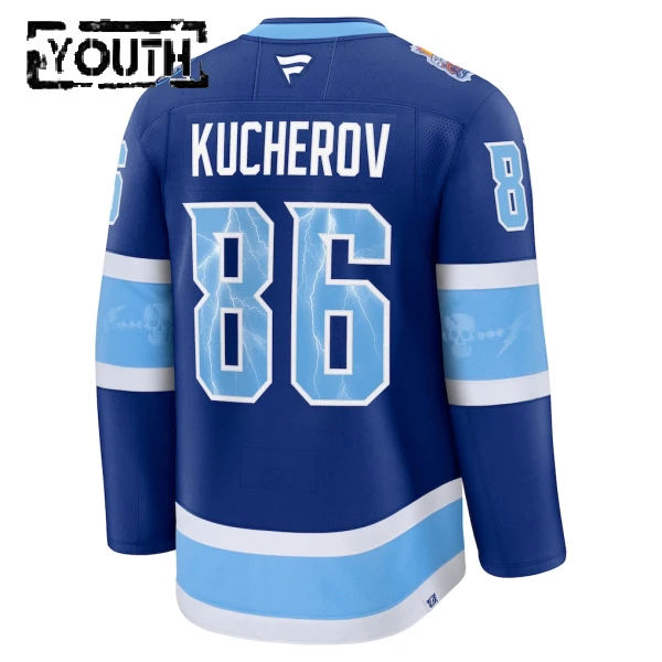 Fanatics Tampa Bay Lightning Nikita Kucherov 25/26 Premium Stadium Series Trikot - Kinder (Blau)