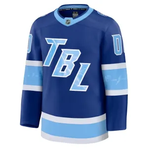 Fanatics Tampa Bay Lightning Personalisiert 25/26 Premium Stadium Series Trikot - Herren (Blau)