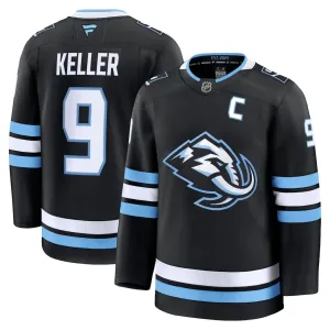 Fanatics Utah Hockey Club Clayton Keller 25/26 Home Premium Trikot - Herren (Schwarz)