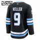 Fanatics Utah Hockey Club Clayton Keller 25/26 Home Premium Trikot - Kinder (Schwarz)