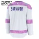 Fanatics Utah Hockey Club Hockey Fights Cancer Personalisiert Practice Trikot - Kinder (Weiss)