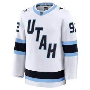 Fanatics Utah Hockey Club Logan Cooley Away Premium Trikot - Herren (Weiss)
