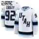 Fanatics Utah Hockey Club Logan Cooley Away Premium Trikot - Kinder (Weiss)