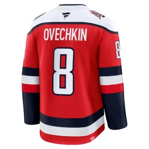 Fanatics Washington Capitals Alex Ovechkin 25/26 Alternate Premium Trikot - Herren (Rot)