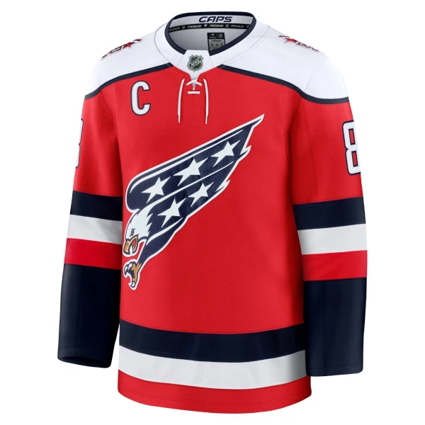 Fanatics Washington Capitals Alex Ovechkin 25/26 Alternate Premium Trikot - Herren (Rot)