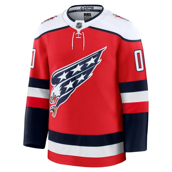 Fanatics Washington Capitals Personalisiert 25/26 Alternate Premium Trikot - Herren (Rot)